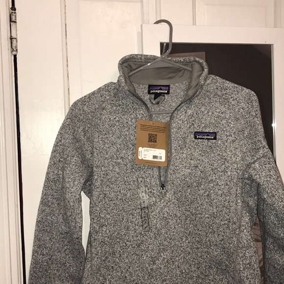 patagonia grey zip up womens